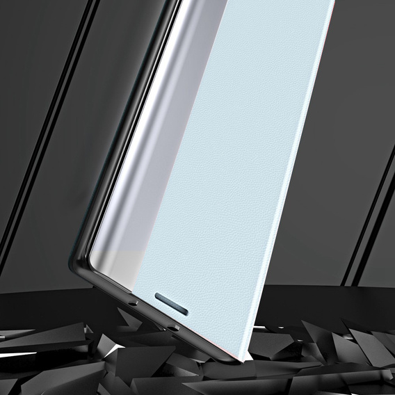 Klopové pouzdro pro Samsung Galaxy M53 5G, Side Magnetic, světle modré