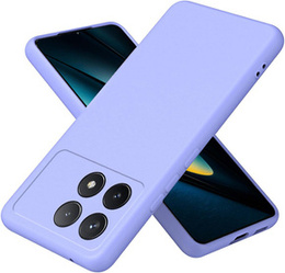 Pouzdro pro Xiaomi Poco F6 Pro, Silicone Lite, fialové