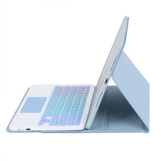 Pouzdro s podsvícenou klávesnicí Bluetooth a touchpadem pro Samsung Galaxy Tab S11