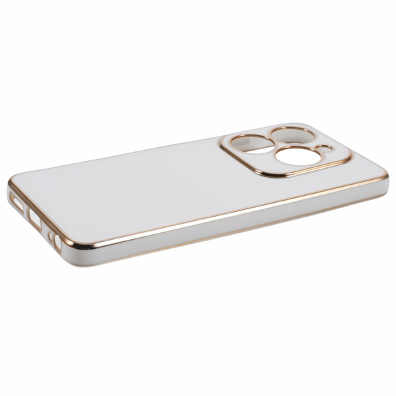 Pouzdro pro Infinix Hot 40i, Glamour CamShield, bílé