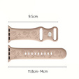 Silikonový řemínek pro Apple Watch 1/2/3/4/5/6/7/8/9/SE/ULTRA/ULTRA 2 42/44/45/49MM
