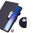 Pouzdro pro Lenovo Tab M10 Plus 10.6 Gen 3, s klopou, animal, černé