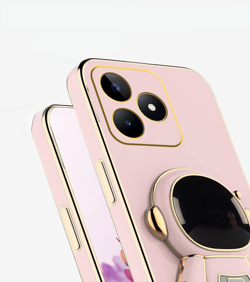 Pouzdro pro Realme Note 50, Astronaut, růžové