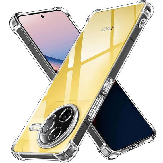 Pouzdro pro Xiaomi Poco F7 Ultra, Dropproof, průhledné