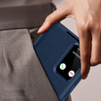 Flipové pouzdro pro Samsung Galaxy S23, Smart View Wallet, modré