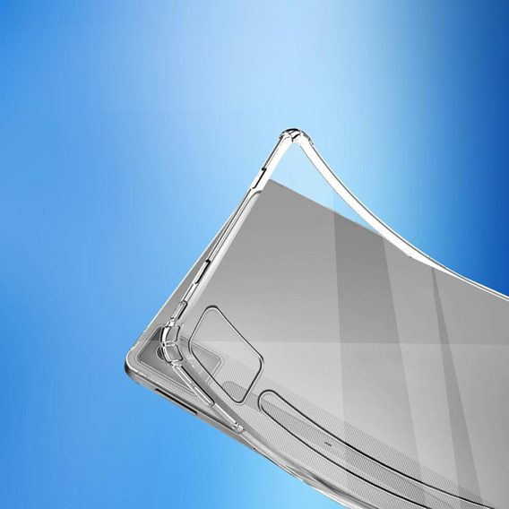 Pouzdro pro Lenovo Idea Tab Pro 12.7", silikonové, průhledné