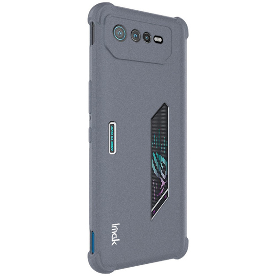 IMAK pouzdro pro Asus ROG Phone 6 5G, Dropproof, šedé