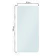 2x tvrzené sklo pro Xiaomi 11T/11T Pro, ERBORD 9H Hard Glass na displeji