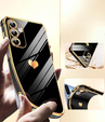 Pouzdro pro Samsung Galaxy A26, Electro heart, černé + sklo 9H