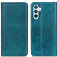 Pouzdro pro Samsung Galaxy S24, Wallet Litchi Leather, zelené
