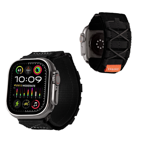 Nylonový řemínek ERBORD Runner pro Apple Watch 1/2/3/4/5/6/7/8/9/SE/ULTRA/ULTRA 2 42/44/45/49MM