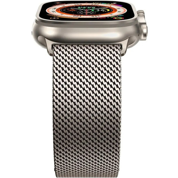 Bransoleta do Apple Watch 1/2/3/4/5/6/7/8/SE/ULTRA 42/44/45/49 MM, Czarna