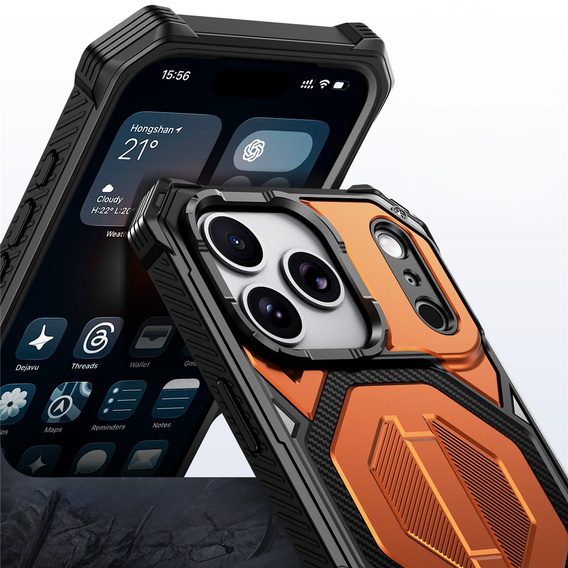 Ochranné pouzdro s podstavcem kompatibilní s MagSafe pro iPhone 17 Pro Max