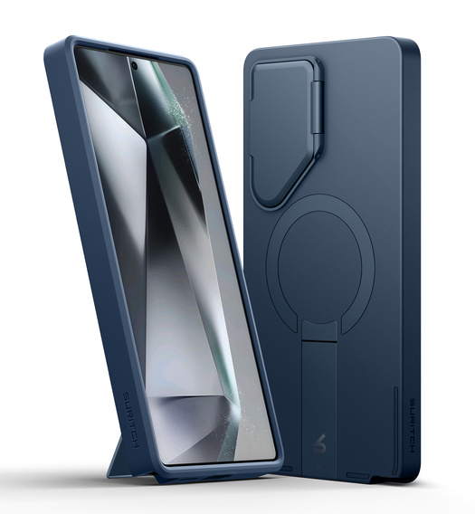 Pouzdro pro Samsung Galaxy S25 Ultra, Suritch Shockproof, pro MagSafe, modré