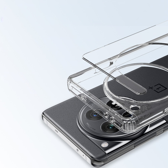 Pouzdro pro OnePlus 12 5G, Fusion Hybrid, průhledné