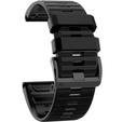 Silikonový řemínek QuickFit pro Garmin Fenix 26mm, černý