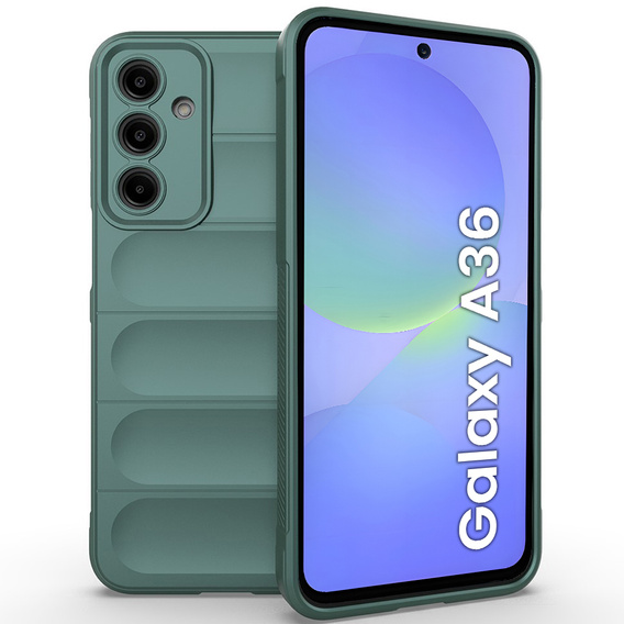 Pouzdro pro Samsung Galaxy A36, Gaming Shockproof, zelené