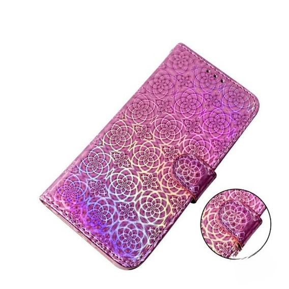 Klopové pouzdro pro Oppo A17, Wallet mandala, růžové