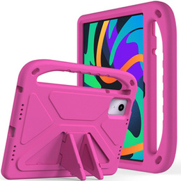 Dětské pouzdro pro Lenovo Tab M11, dětské pouzdro s rukojetí, růžové