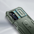 Pancéřové pouzdro pro Samsung Galaxy A15, Dexnor Full Body (Two Frames), zelené