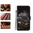 Klopové pouzdro pro Infinix Hot 40i, Wallet, Rose černé