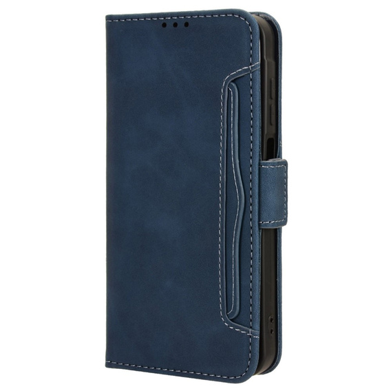 Klopové pouzdro pro Realme Note 70T 4G, Card Slot, námořnicky modré