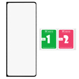 3D tvrzené sklo pro Samsung Galaxy Z Fold 4 5G, černé