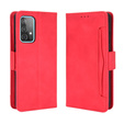 Klopové pouzdro pro Samsung Galaxy A52 / A52s, Card Slot, červené