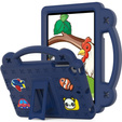 Dětské pouzdro pro iPad mini 7.9" 2019/2015/2014/2013/2012 (5/4/3/2/1 gen.), Cute Patterns, se stojánkem, námořnicky modré