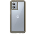 Pouzdro pro Motorola Moto G84 5G, Fusion Hybrid, transparentní / černé