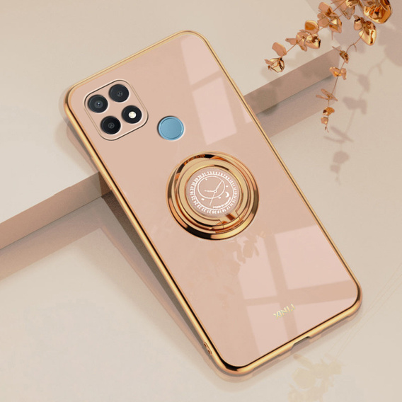 Pouzdro pro Oppo A15 / A15s, Electro Ring, růžové