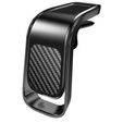 ERBORD Magnetický držák telefonu do auta do mřížky ventilace, karbonově černý
