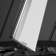 Klopové pouzdro pro Xiaomi Poco X5 Pro 5G / Redmi Note 12 Pro, Side Magnetic, stříbrné