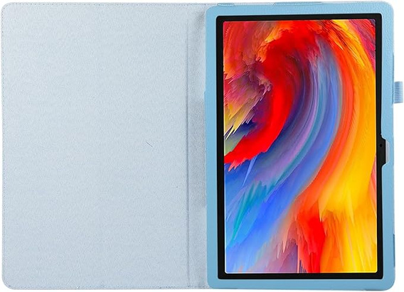 Pouzdro pro Lenovo Tab M11, bi-fold, s klopou, modré