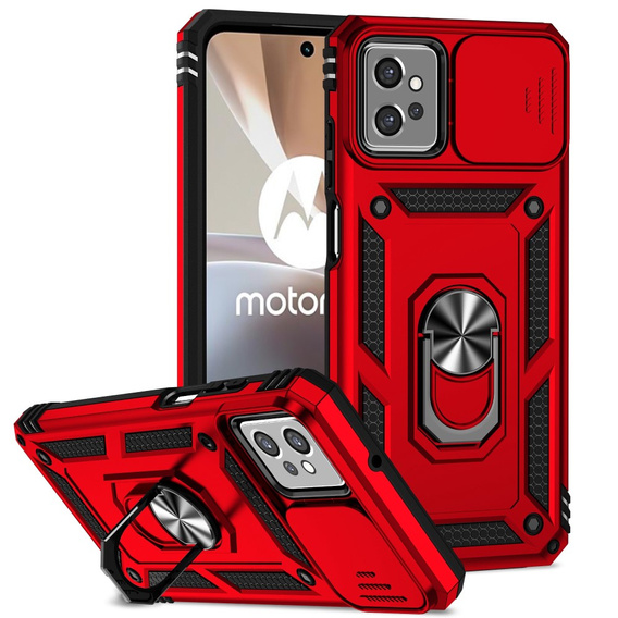 Pouzdro pro Motorola Moto G32, CamShield Slide, červené