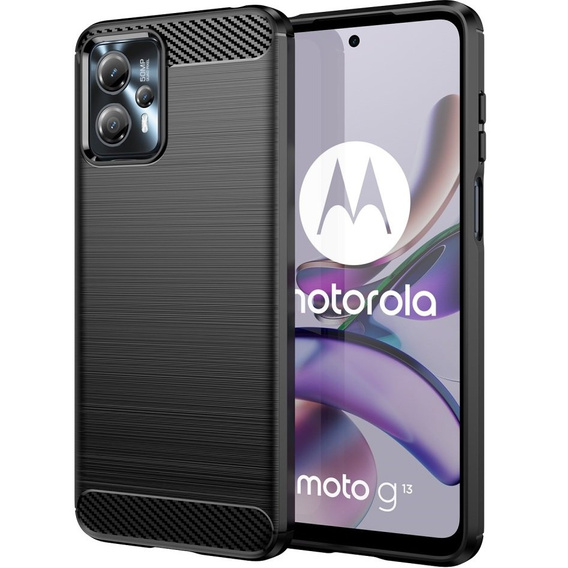 Pouzdro pro Motorola Moto G23 / G13, Carbon, černé