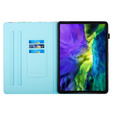 Pouzdro pro iPad 10.9" 2022 (10 gen.), s klopou, owl