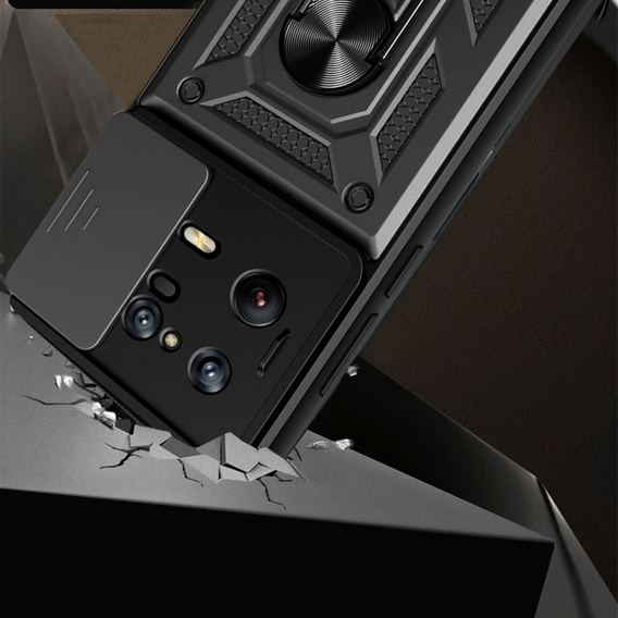 Pouzdro pro Xiaomi 13 Pro, CamShield Slide, černé