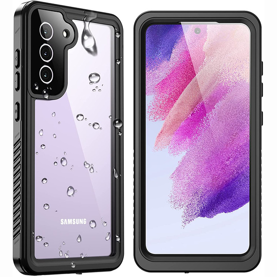 Vodotěsné pouzdro IP68 pro Samsung Galaxy S21 FE, černé