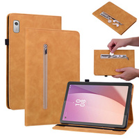 Pouzdro pro Lenovo Tab M9, Wallet Pen Slot, žluté