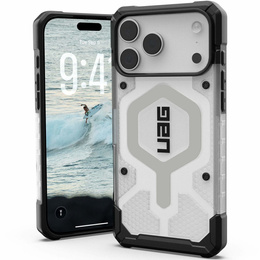 Pouzdro Urban Armor Gear pro iPhone 17 Pro Max, Pathfinder MagSafe, Ice/Silver
