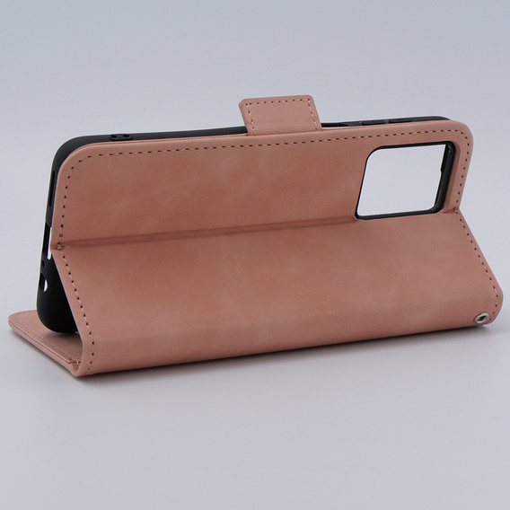 Klopové pouzdro pro Motorola Moto G54 5G, Card Slot, růžové