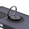 Pouzdro pro Infinix Hot 30i, Frosted Ring, černé