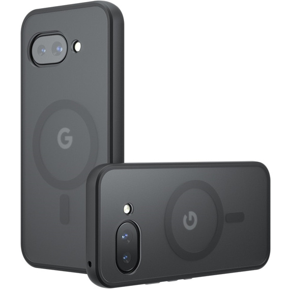 Pouzdro pro Google Pixel 9A, pro MagSafe, ERBORD Matt Case, černý