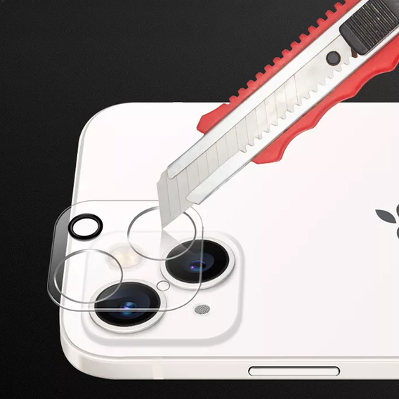 Tvrzené sklo na fotoaparát pro iPhone 14 / 14 Plus, průhledné