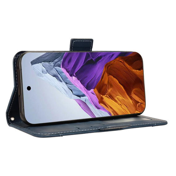 Klopové pouzdro pro Google Pixel 9 Pro XL, Card Slot, námořnicky modré