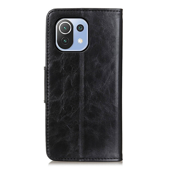 Klopové pouzdro pro Xiaomi Mi 11 Lite / Mi 11 Lite 5G / 11 Lite 5G NE, Wallet, černé