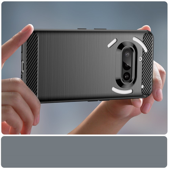 Pouzdro pro Nothing Phone 3A, Carbon, černé