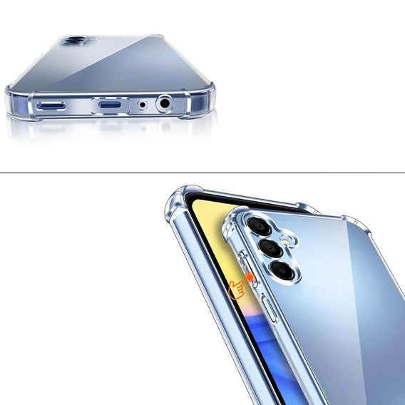 Pouzdro pro Samsung Galaxy A16, Dropproof, průhledné