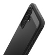 Pouzdro Spigen pro Samsung Galaxy A16 4G/ 5G, Rugged Armor MagSafe, černé + tvrzené sklo 9H